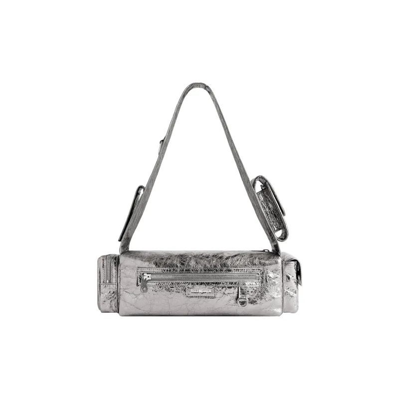 Balenciaga Women'ss Superbusy Xs Sling Bag Silver-3