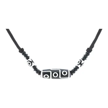 Seven Little Craftsmen Agate Jade Necklaces Unisex