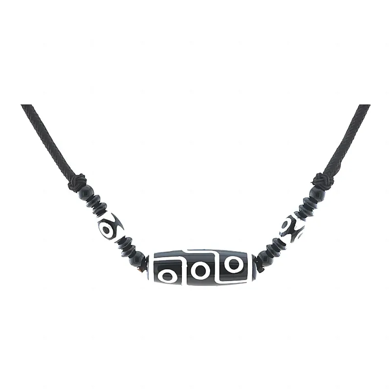 Seven Little Craftsmen Agate Jade Necklaces Unisex-0