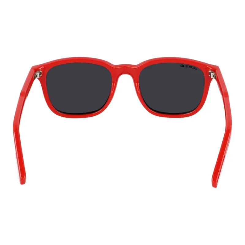 LACOSTE Injection Molded Square Sunglasses Kids' Red-7