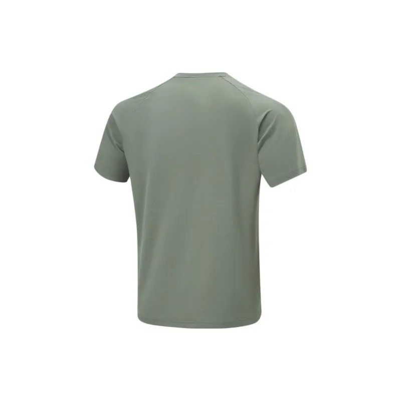 LiNing T-Shirt Men's Screw Smoke Green-1