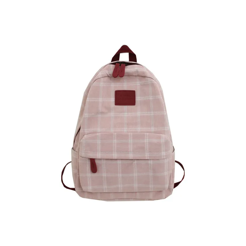 UNITE STAR Nylon Backpack Regular Women's Black/Grey/Pink/Khaki/Water Blue-8