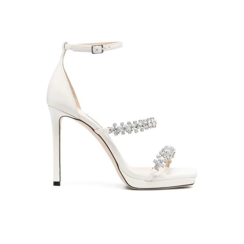 Jimmy Choo Bing 105mm Crystal Sandals-1