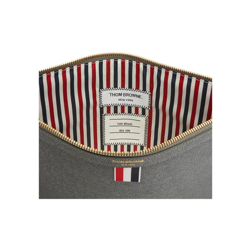 THOM BROWNE Logo Document Holder-2