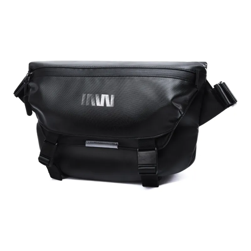 SEPTWOLVES PVC Crossbody Bags Unisex Black-1
