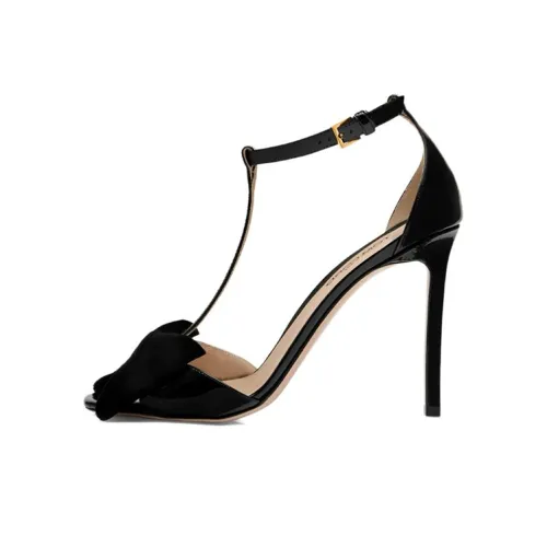 TOM FORD Brigitte 105mm Velvet Sandals