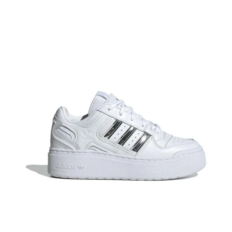 Adidas Originals FORUM Slip Resistant Cushioning Low Top Skateboard Shoes Unisex White-1