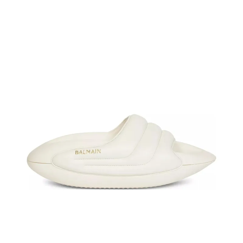 BALMAIN B IT Stylish Sandals Men's White-1