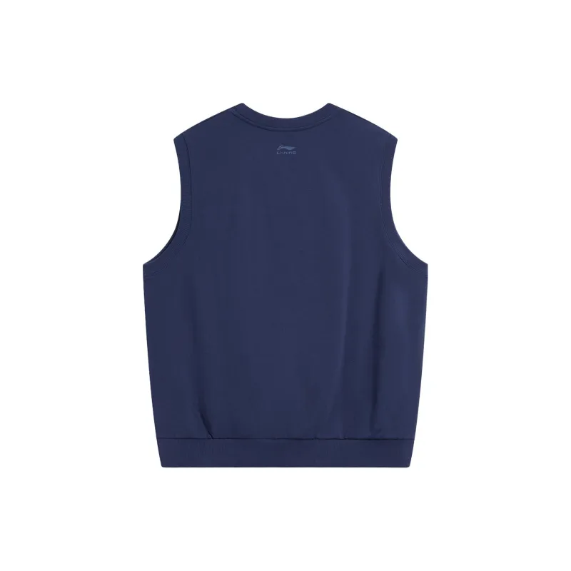 LiNing Weekend Youth Tank Top Unisex Dark Ship Blue-1