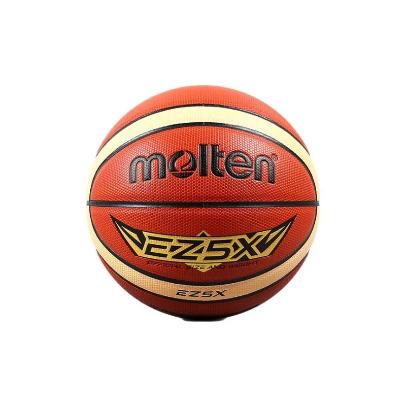 Molten PU Basketball 4/5/6/Size 7 Ball Training Unisex-3