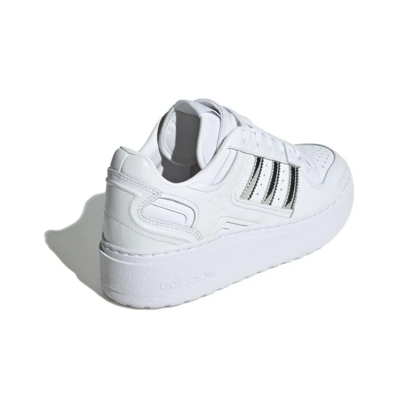 Adidas Originals FORUM Slip Resistant Cushioning Low Top Skateboard Shoes Unisex White-3