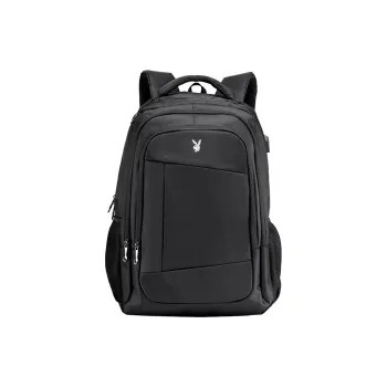 Playboy Fabric Backpack Tubas Men's Black