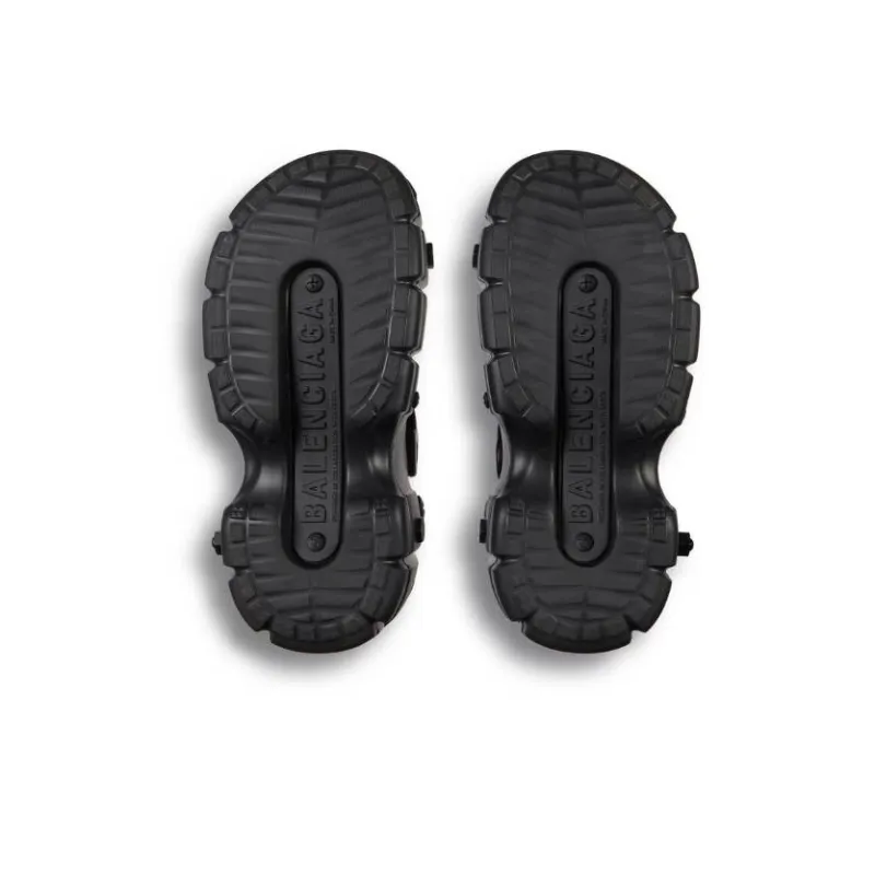 Crocs x Balenciaga Closed Toe Slippers Women's Black-4