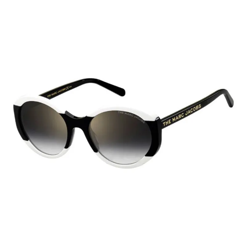 MARC JACOBS Plastic Metal Round Sunglasses Women's Black-0