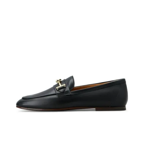 TOD'S Buckle-detailed Leather Loafers