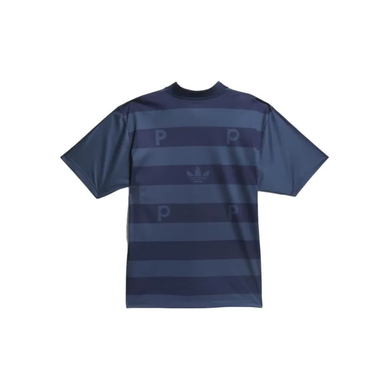 Adidas Originals Adidas X Pop Trading Company FW23 Polo Shirt Unisex Navy Blue-1