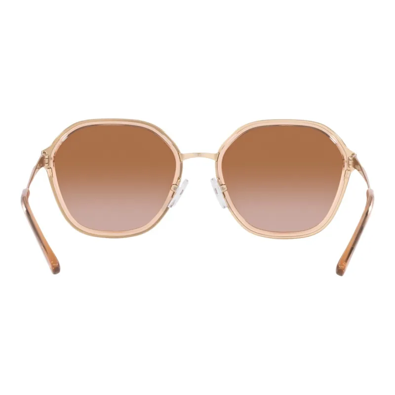 MICHAEL KORS Metal Irregular Shape Sunglasses Women's Gold-4