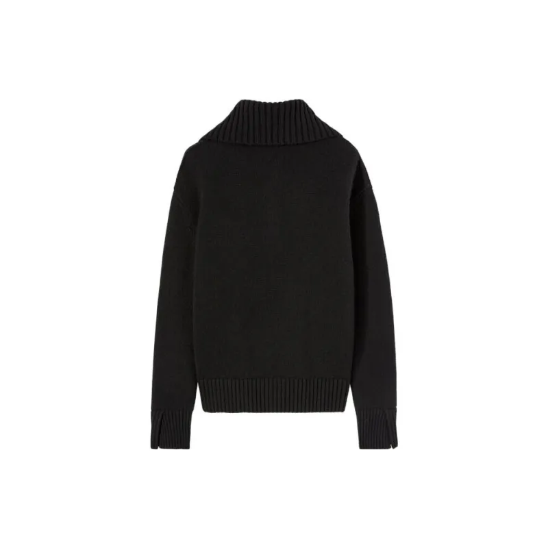 Loro Piana Parksville Pullover Knitwear Women's Black-1