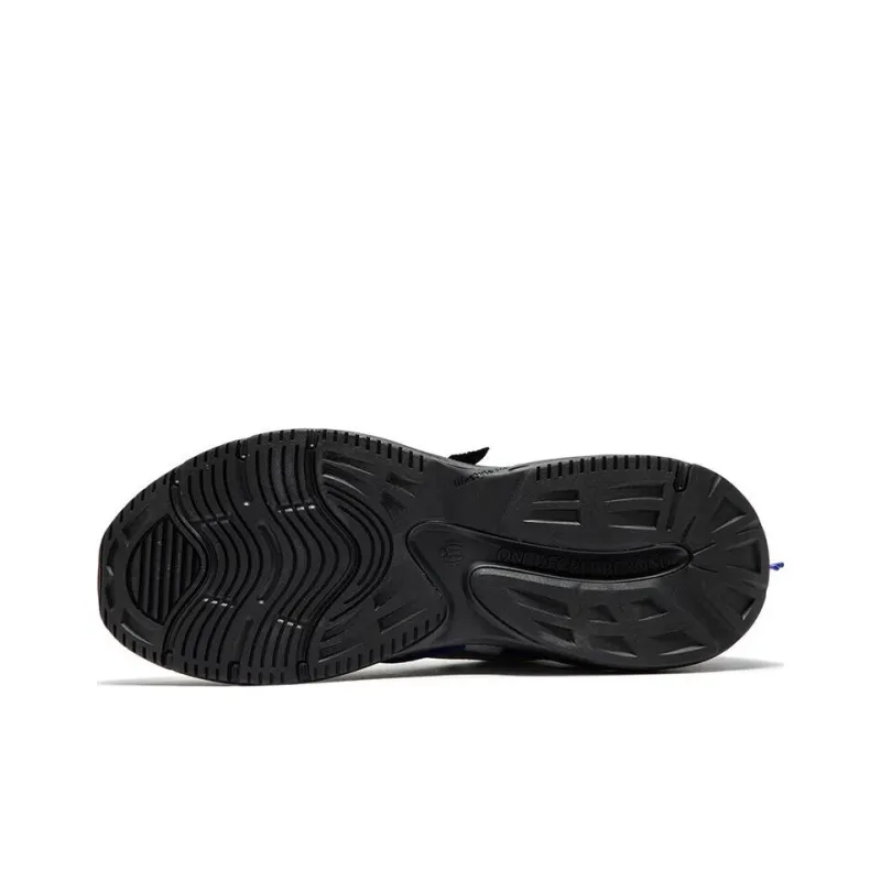 361° Night Shadows Abrasion Resistant Breathable Low Top Running Shoes Men's Silver Black-5