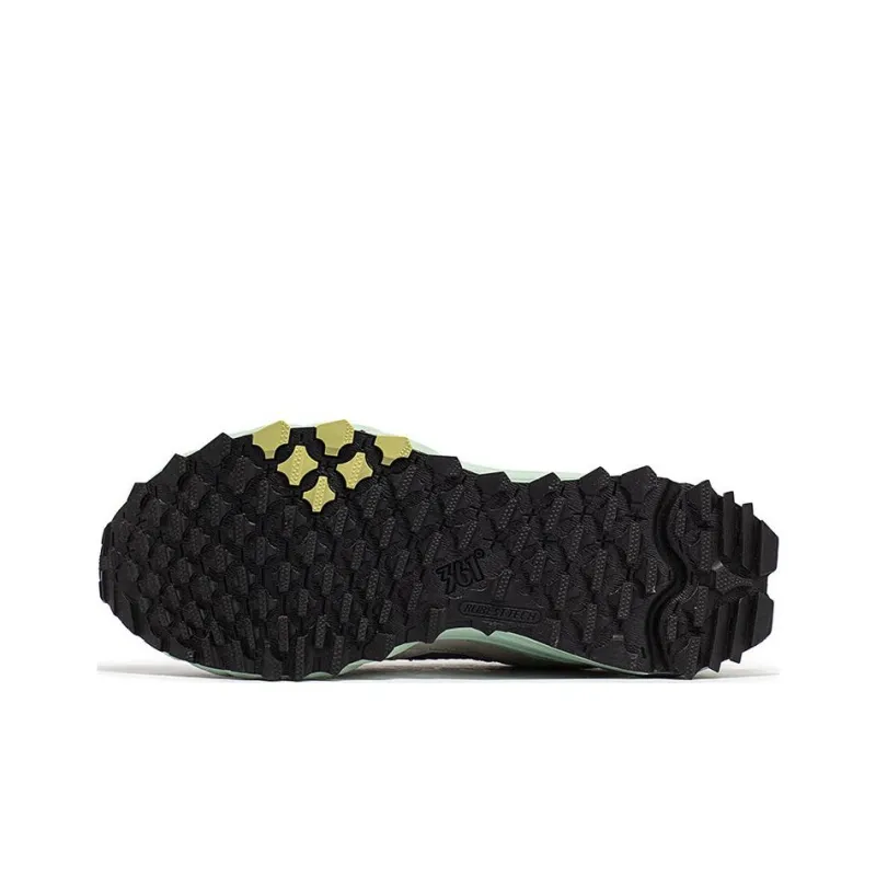 361° Durable Breathable Low-Top Running Shoes Men's Black Cyan-5