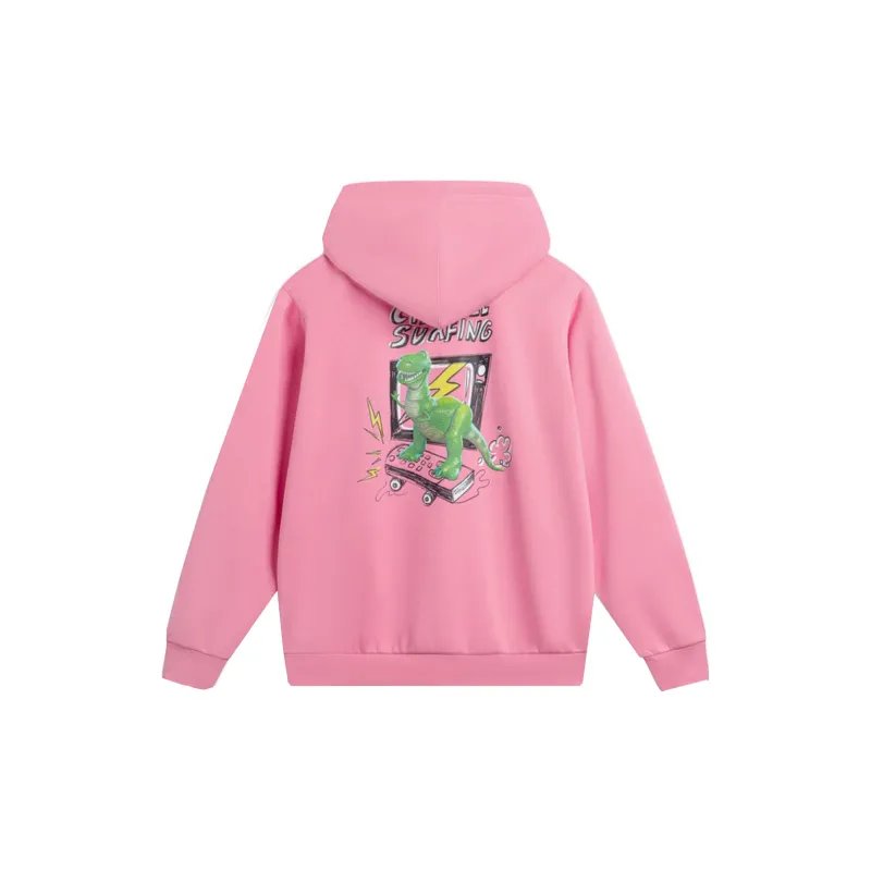 LiNing x Disney Sweatshirt Unisex Fairy Mist Pink-1