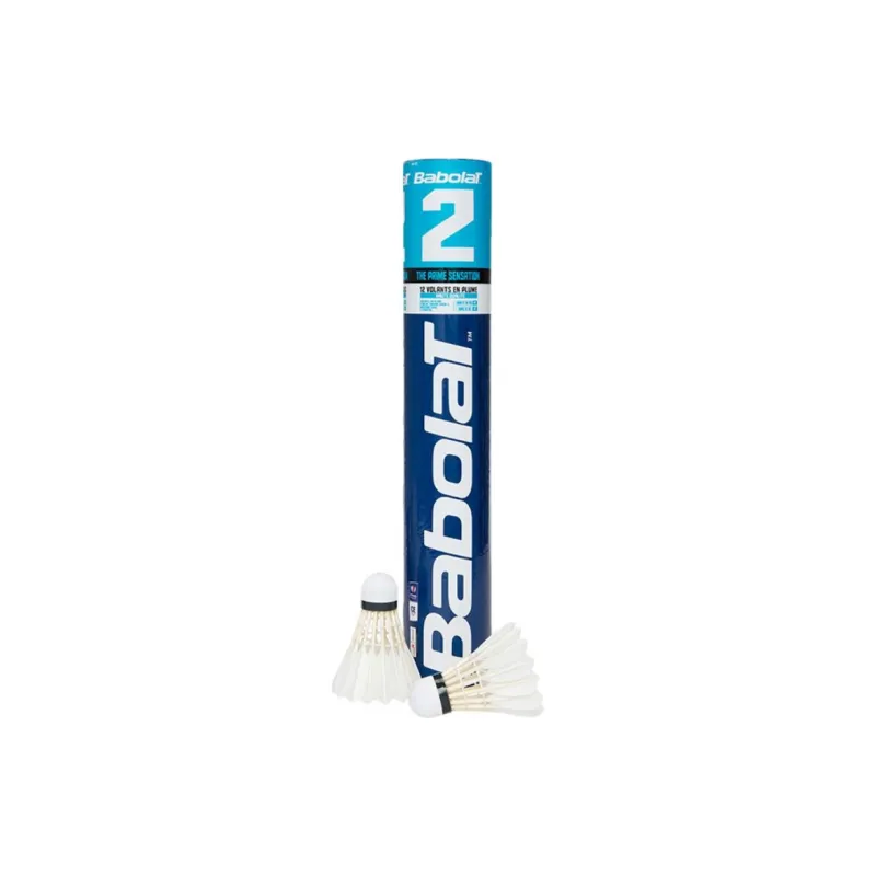 Babolat Goose Feather Shuttlecock 12 Pack Goose Feather Everyday Shuttlecocks-2