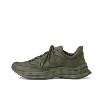 GUCCI Run Sneaker 'GG Water Transfer Print Green'