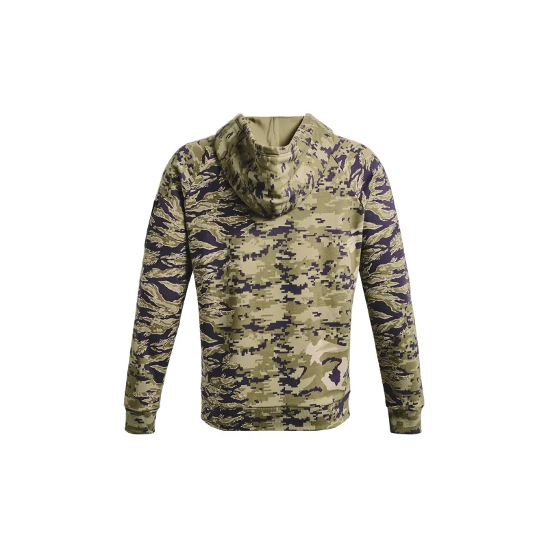 Under Armour Project Rock Rival Sweatshirt Men's Brown-1