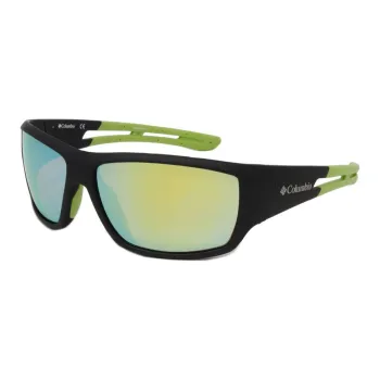 Columbia Plastic Rectangular Sunglasses Men's Black