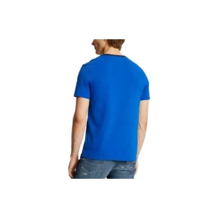 Tommy Hilfiger Metro Logo T Shirt T Shirt Men's Blue-1