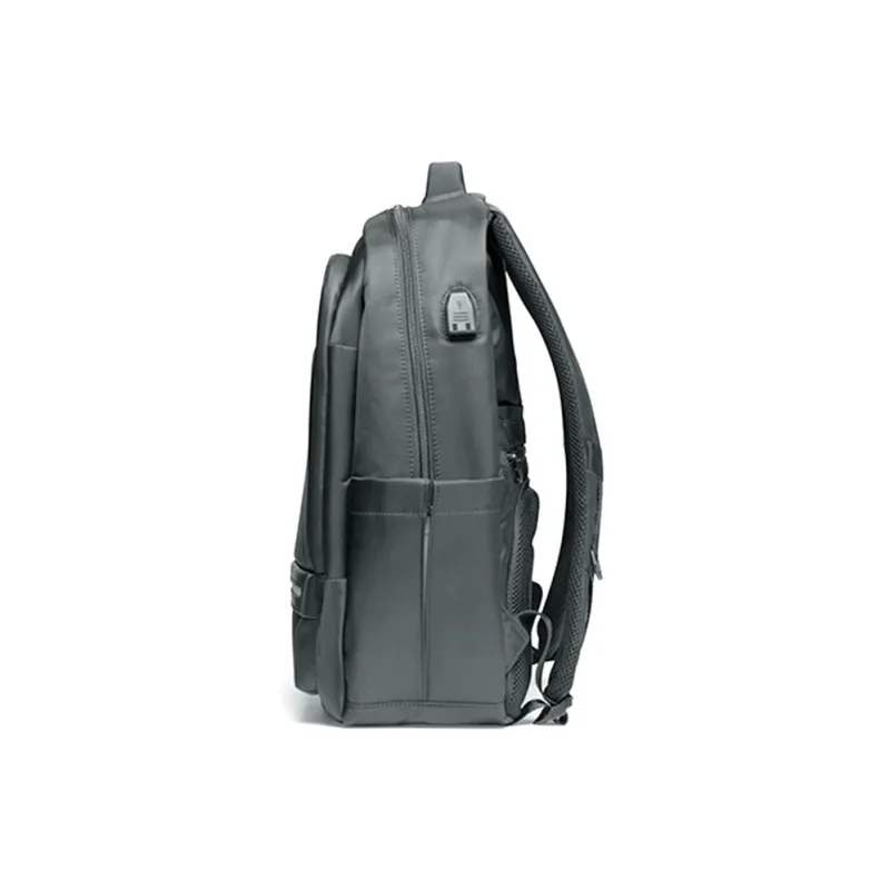 Playboy Fabric Backpack Men's Gray-3