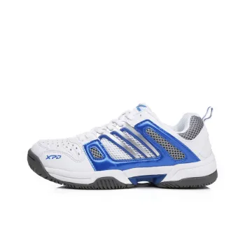 XPD Tennis Shoes Unisex Low Top White Blue/White Red