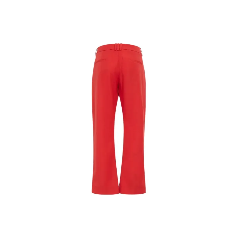 BALMAIN Hook fastening Flared Cropped Trousers-1