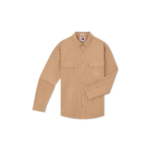 Tommy Hilfiger Shirts Men Khaki AB0