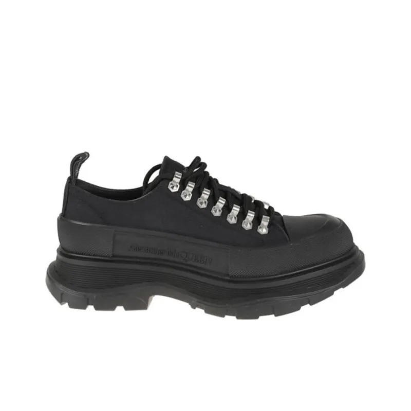 Alexander McQueen Tread Slick Sneakers 'Black'-1