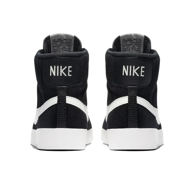 Nike Blazer Mid Vintage Suede Black Women's-3