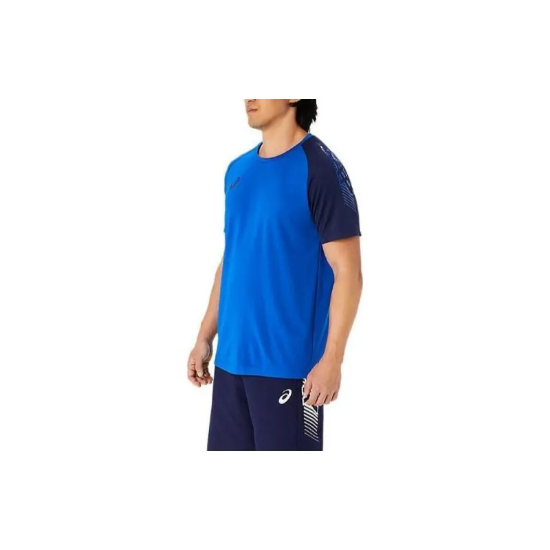 Asics Mail Delivery T-Shirts Men Blue-2