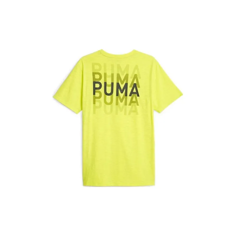 PUMA FIT T-Shirt Men's Neon Green-1