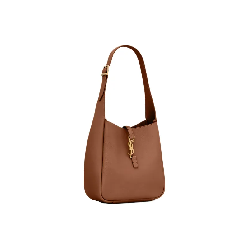 SAINT LAURENT LE5A7 Cow Leather Hobo Handbag, Shoulder Bag Women's-1