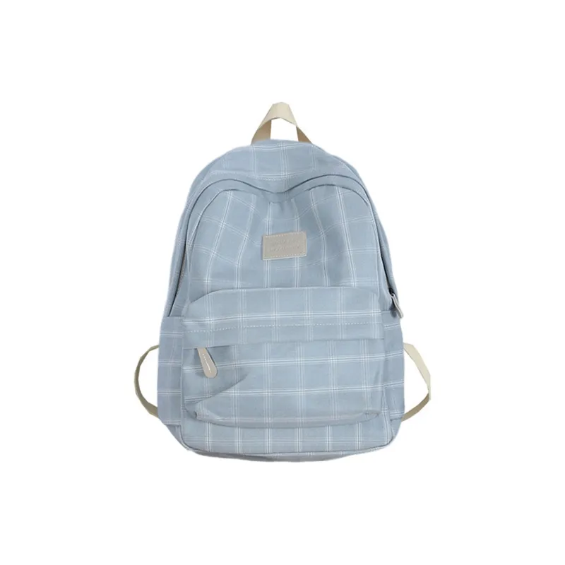 UNITE STAR Nylon Backpack Regular Women's Black/Grey/Pink/Khaki/Water Blue-12