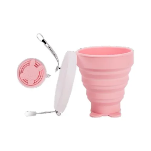 DESCENTE TOUGH Series T Shirt Unisex Water Container 200ml Travel Camping Travel Silicone PP