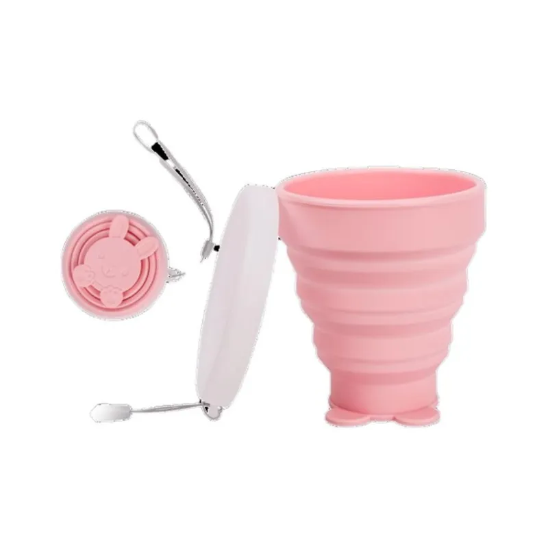 TOUGHMAN Outdoor Water Equipment Water Container 200ml Travel Camping Travel Silicone PP-0