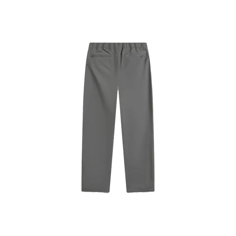 LiNing CF Knitted Sports Pants Men's Thunderstorm Gray-1