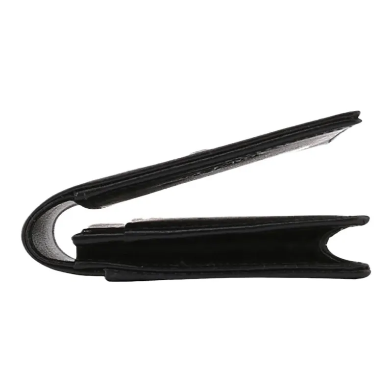 MONTBLANC Leather Business Card Holder Keychain Set Gift Box Set Trumpets Men's Black-2