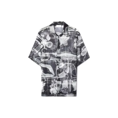 OFF-WHITE Shirts Men Gray