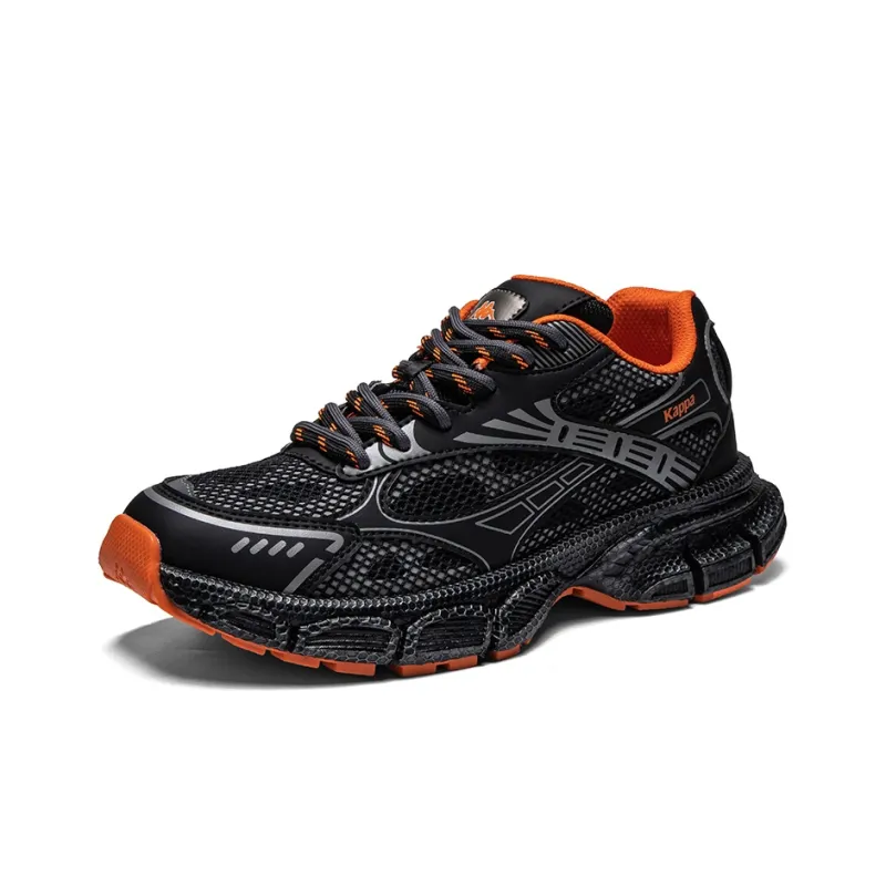 Kappa Low Top Chunky Sneakers Men's Black-2