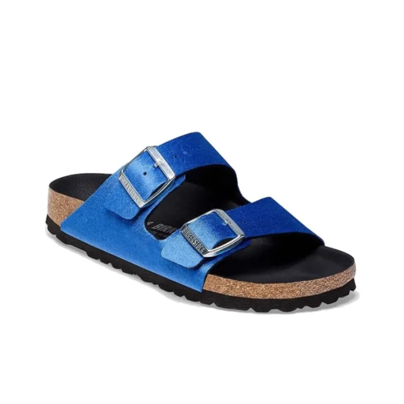 Birkenstock Slide Slippers Women's Bright Blue Regular-1
