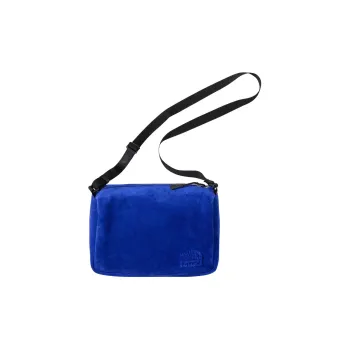 Supreme The North Face Collaboration Suede Crossbody Bag Shoulder Bag Regular Unisex Blue