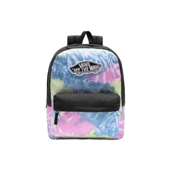 Vans Polyester Backpack Regular Unisex Tie Dye Blue Multicolor