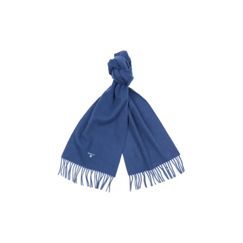 BARBOUR Knit Scarves Men's Blue-2